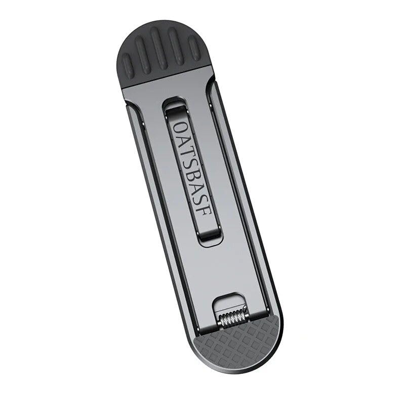 Portable Desktop Phone Holder – Universal Aluminium Alloy Stand Gray