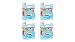 Snuggle Exhilarations Island Hibiscus & Rainflower Concentrated Liquid Fabric Conditioner set of 4, 96 fl. oz per Jug a Total of 384fl. oz