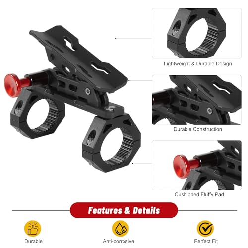 UTV Fire Extinguisher Mount Kit- Quick Release Roll Bar Fire Extinguisher Holder with Aluminum Bracket for Any Vehicle with 1.75"-2" Roll Bar, UTV Accessories Compatible with Polaris RZR/Can Am X3/SXS by ZHILXN - Image 3