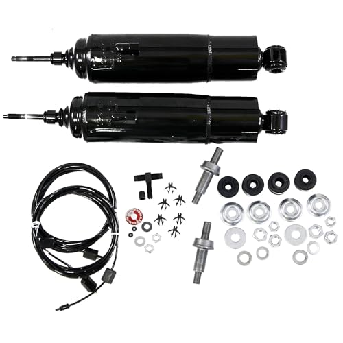 Image of Gabriel HiJackers 49205 Adjustable Rear Air Shocks (Pair) fit American Motors; Buick; Chevrolet; Ford; Lincoln; Mercury Cougar, Marauder, Montego, Monterey, Voyager; Oldsmobile; Pontiac