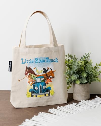 Bolso pequeño Tote Little Blue Truck con bolsillo interior miniatura 2