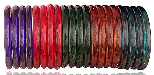 Image of NMII Glass Bangles Set for Women & Girls