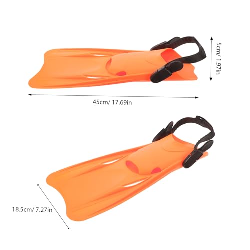 Palmes de natation pour entraînement et plongée en piscine taille 39-43 - 7