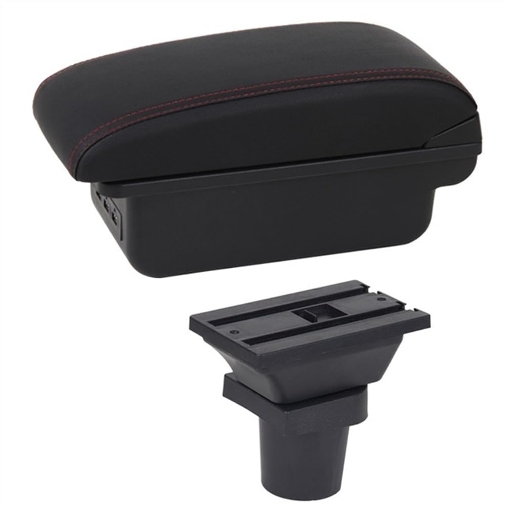 YULEGUDI Car Armrests Armrest Box For Yaris For Vitz 5dr Hatchback 2005 2006 2007 2008 2009 2010 2011 Car Central Storage USB Arm Rest Accessories