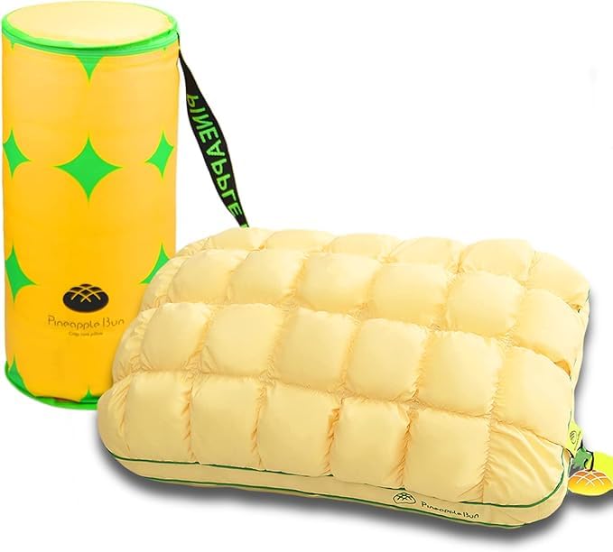 Image of Pineapple Bun Pillow (Yellow)