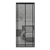 Sekey 90×210 cm Rideau magnétique anti-insectes Fermeture Automatique, (découpable en hauteur et largeur) ne nécessite aucun perçage et grâce au montage facile, Noir