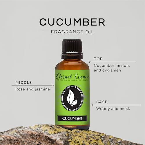 Image of Eternal Essence Oils Cucumber 30ml Premium Fragrance Oil - for Candle, Soap Making, Aromatherapy, Diffusers, Home Care, & Humidifiers