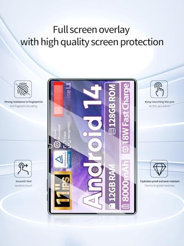 Protector de pantalla para Tablet JIKOCXN C5 11 pulgadas miniatura 2