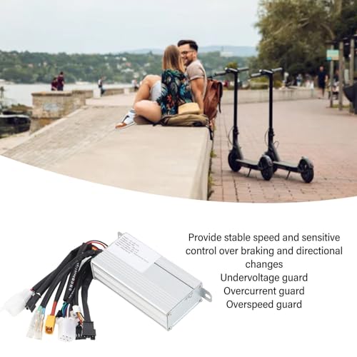Contrôleur de Scooter électrique, Module de Commande de Moteur 48 V 800 W pour Vélo électrique