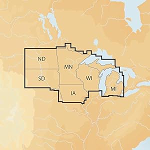 Navionics Plus Regions North Lake Charts on SD/MSD