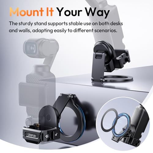 Image of ULANZI PM01 Magnetic Mount Stand Compatible with DJI Osmo Pocket 3