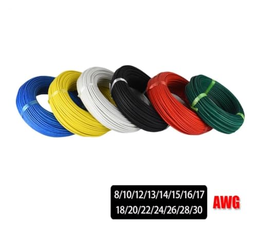 Fil électrique souple vert 12 AWG 5m à haute conductivité et isolation silicone - 2