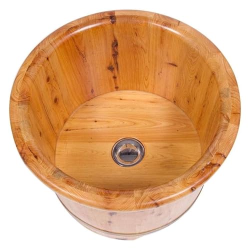 Tina de madera maciza para pies multicolor