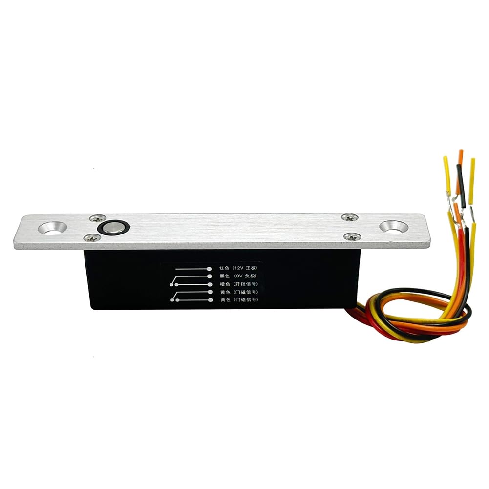 Littimoon DC12V Electric Bolt Locks Access Control Electric Lock Mini Electric Lock Electronic Door Lock Status Normally
