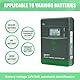 DEWIN MPPT Laderegler 12V Bluetooth, MPPT Solarladeregler 12V/24V Automatische Identifikation LCD-Display MPPT Solar Laderegler mit Bluetooth 20A