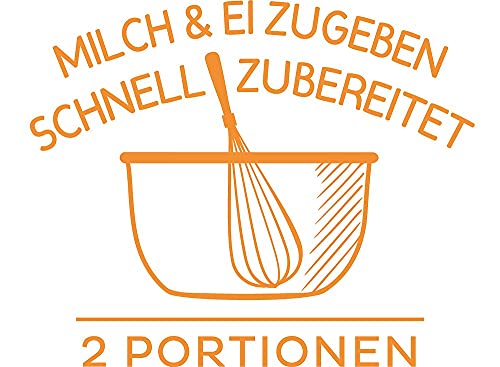 Dr. Oetker Apfel-Püfferchen 13er Pack fruchtiger Dessert-Klassiker mit Apfel zum Anrühren aus luftigem Teig, vegetarisch