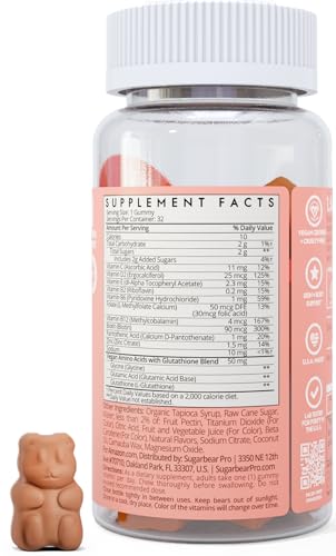 Sugarbearpro Collagen Boosting Vegan Multivitamin Gummies thumb #1