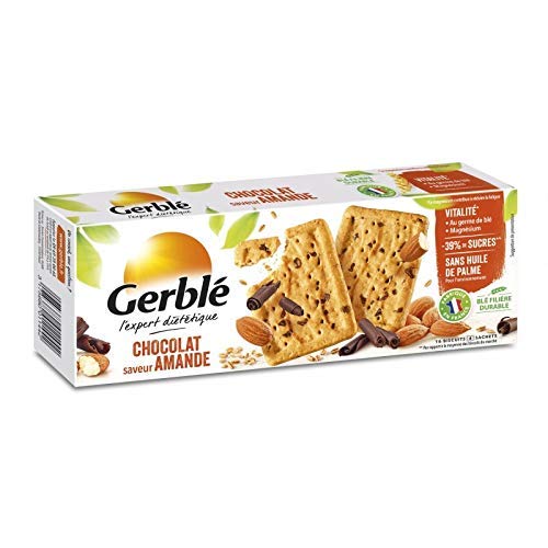 Gerblé - Galletas de chocolate con almendra, 200 g, 2 unidades