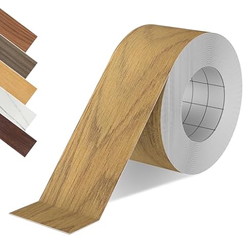 ZYJT Wood Grain Repair Tape, 2.4 inch X 15ft Self Adhesive Oak Grain Repair Patch for Tables, Chairs, Baseboards, Doors, Windows, Floors, Handicraft DIY. Cover