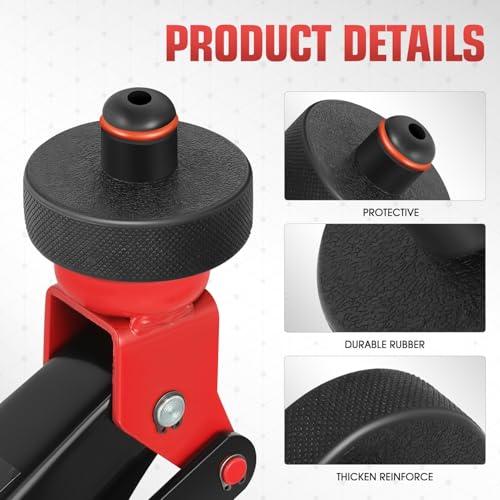 Image of DNA MOTORING 4pcs Lifting Jack Pads Compatible with 2013 to 2026 Tesla Model 3 /Y /S /X, Tesla Floor Jack Adapters for Protects Battery /Chassis, w /Storage Case, TOOLS-00628