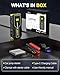 12V Car Battery Jump Starter Portable, 4000A Jump Box Pack (Engines up to 7.0L Gas / 5.5L Diesel), Jump Start Battery Pack with Jumper Cables, LED Flashlight & USB Ports