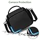 Ainiv Kameratasche, Spiegelreflex DSLR SLR Fototasche, Kamera Tasche zum Umhängen Kompatibel für Canon Nikon Sony SLR/DSLR Kamera Objektive und Zubehör Wasserdicht, Schwarz