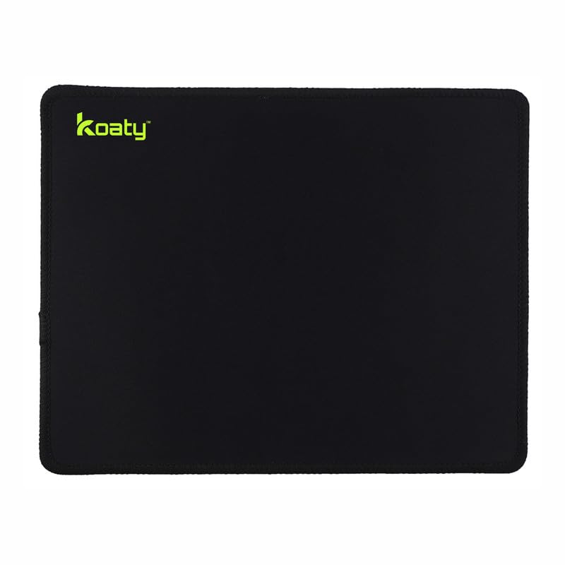 Image of Ultra-Smooth Medium Size 260mm x 210mm, 3mm Thick Mousepad with Durable Stitched Edges, Non-Slip Rubber Base, Spill-Resistant, Perfect for Professional Work & Gaming