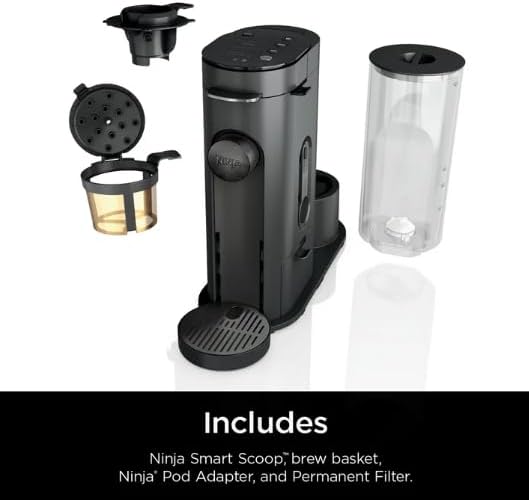 Miniatura 6 de Ninja - Cafetera de café caliente y helado en cápsulas o molidos de una sola porción con infusión rápida en frío, 4 estilos de preparación, diseño