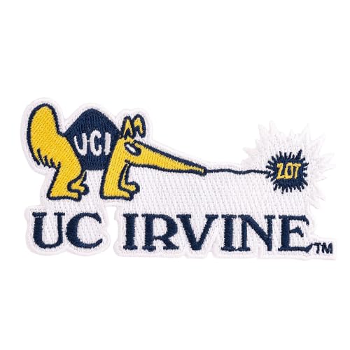 Desert Cactus University of California Irvine Patch – Embroidered Iron On/Sew On Applique for Blazers, Jackets, Backpacks, Bags & Hats - UCI Anteaters (Patch C)