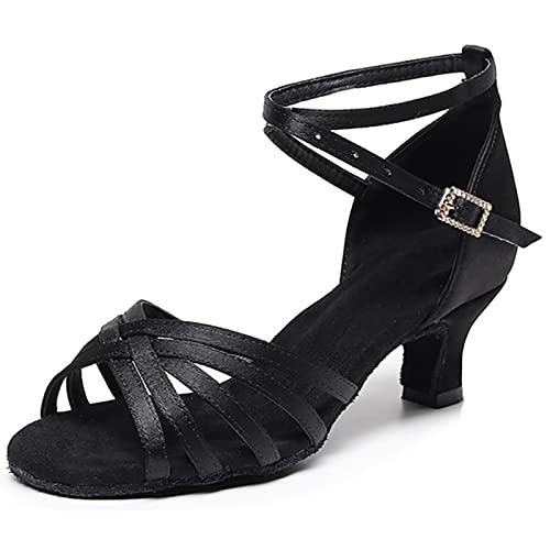 Chaussures danse latine femme, salsa, tango, valse salon - Talon confort