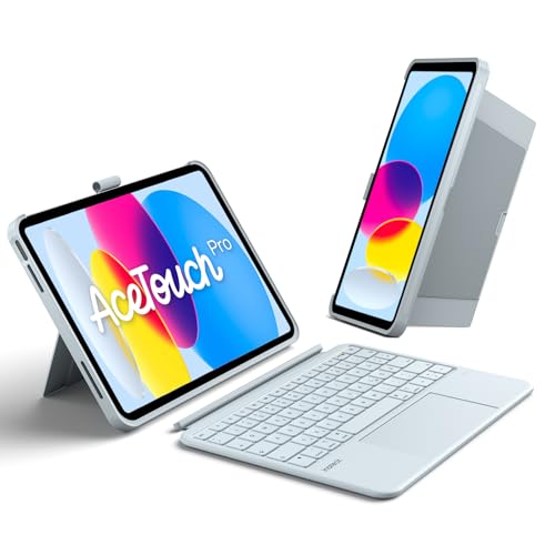 Inateck Étui pour iPad 11 (A16)/10e génération, pavé tactile complet de 5,1"