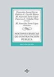 nociones basicas de derecho administrativo  Nociones básicas de contratación pública (Derecho - Biblioteca Universitaria de Editorial Tecnos)