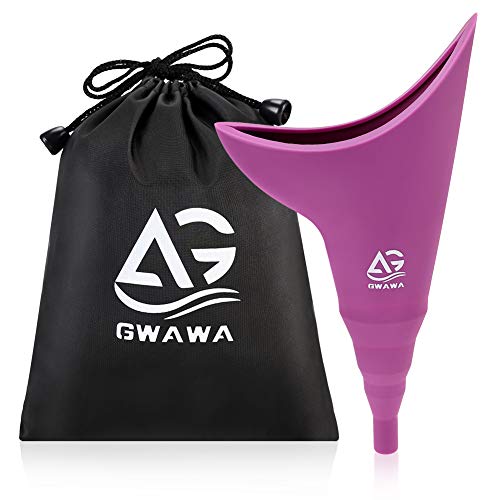GWAWA Female Urination Device, Portable Silicone Female Urinal, Reusable Women Pee Funnel for Women Standing Up to Pee, Perfect for Travel Outdoor and Travel GWAWA Female Urination Device, Portable Silicone Female Urinal, Reusable Women Pee Funnel for Women Standing Up to Pee, Perfect for Travel Outdoor and Travel
