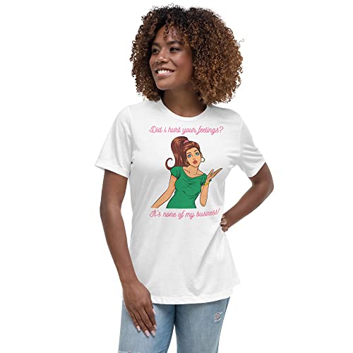 T-shirt relaxed pour femme au style ample et décontracté au quotidien