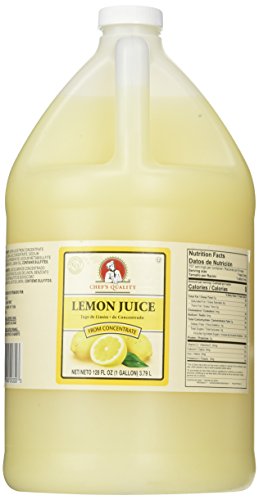 Chef's Quality Lemon juice, 128 Ounce
