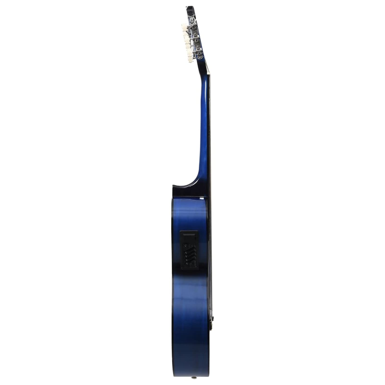 Set Chitarra Western 12 pz con Equalizzatore e 6 Corde Blu-70141
