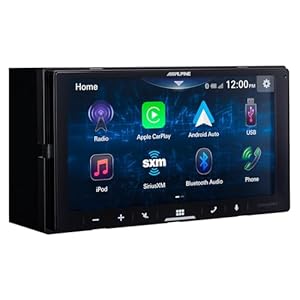 Alpine iLX-W670-M – Receptor multimedia digital con CarPlay, compatibilidad Android Auto y Maestro y adaptador SWC