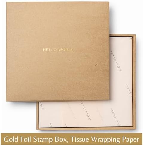 Joss & Lac Design Gender Neutral | Minimalist Keepsake Memory Book Photo Album for Baby Boy or Girl First 5 Years – A Milestone Book to Record Every Event from Birth to Age 5 (Sky Star) — 사진 2