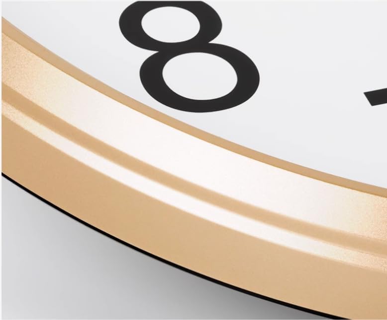 Retro Wall Clock, Silent Non-Ticking Quality Quartz Battery Operated Easy to Read Home/Office/School Clock