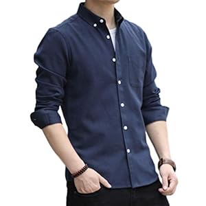 Lucky Charm Men’s Shirt, Long Sleeve, Oxford Button Down, Moisture Permeable Material