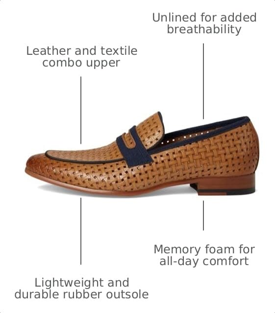 Image of Stacy Adams Winstead Saddle Slip-On