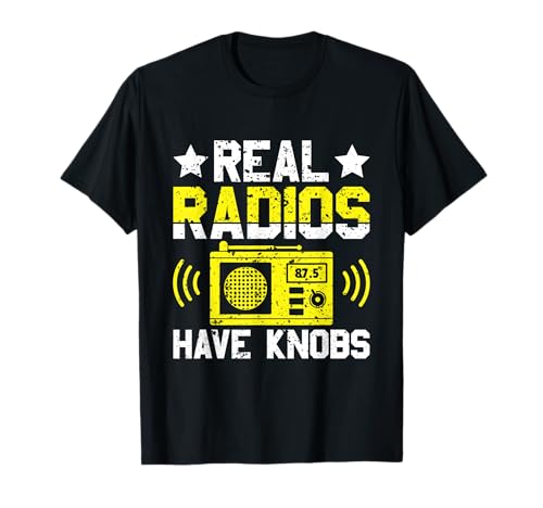 Photo de Les Vraies Radios Ont Des Boutons - Opérateur De T-Shirt