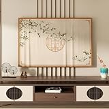 TVカバー TV テレビ 保護 TV高級スクリーン防塵 北欧風 柔らかい 装飾的なモニター液晶テレビカバー 32-80インチ 汚れ防止 耐久 ユニバーサルプロテクター 寝室、リビングルーム装飾ディスプレイ保護ケース屋内防塵-カーキ-2||55inches（130*80cm）