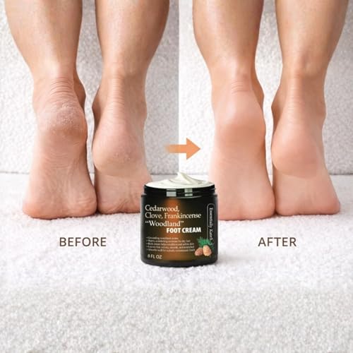Image of Essentially KateS Cedarwood + Clove + Frankincense Woodland Foot Cream 8 Fl Oz