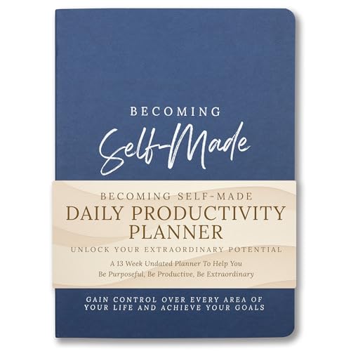 Undated Daily & Weekly Planner for Men & Women -