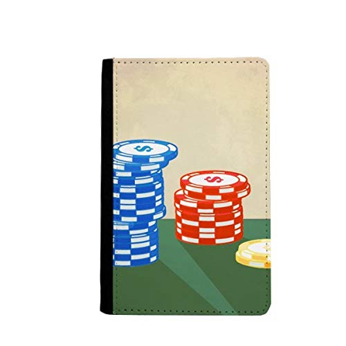 Porte-monnaie passeport jetons de casino - Housse portefeuille de voyage