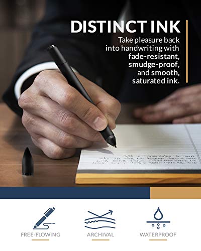 Novium Hoverpen - Luxury Pen For Men & Women, Vertically Standing Executive Ballpoint Pen With Top Grade Free-Flowing Ink & Refill, Unique Gifts For Men, Cool Desk Decorations, Office Decor For Men #TOP3