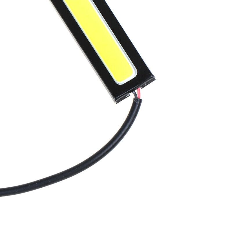 Image of Universal 17cm LED Light Strip Strobe Flash Daytime Running Light, LED Strip Light Super Bright 12V Underglow Lights COB DRL Running Lamp (RBG) Comfortable With Ray