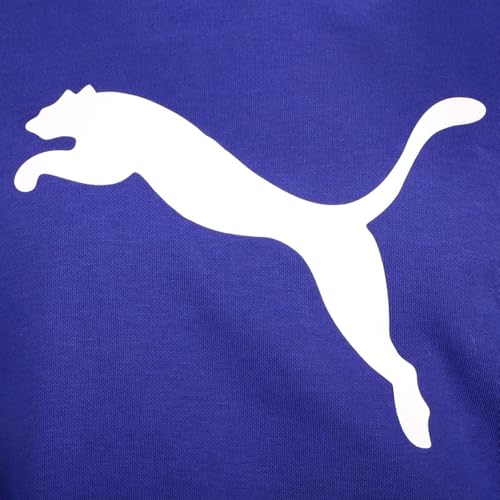 PUMA Womens Essentials Cat Logo Hoodie Casual Outerwear Casual Drawstring - Blue3