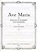 Produktbild AVE MARIA OP 52/6 D 839 - arrangiert für Gesang - Tiefe Stimme (Low Voice) - Klavier [Noten / Sheetmusic] Komponist: SCHUBERT FRANZ + BACH GOUNOD CHARLES